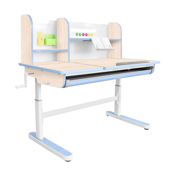 Детский стол Kinderzen Gaudi Plus клен/голубой